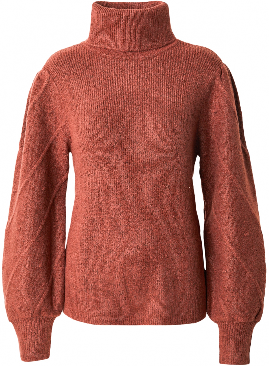 VILA Sveter 'Cosy'  hrdzavo červená