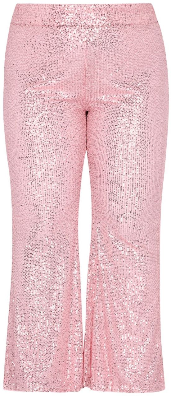 faina Nohavice  ružová / strieborná