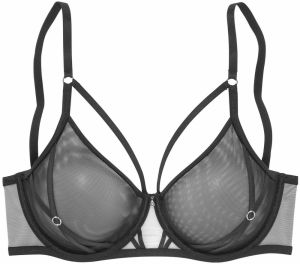 LASCANA Podprsenka  čierna