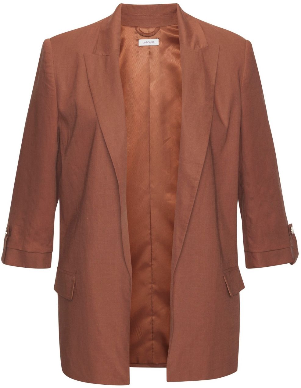 LASCANA Blejzer  hrdzavohnedá