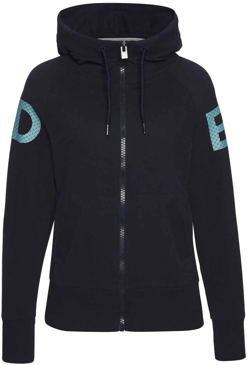 Elbsand Tepláková bunda  námornícka modrá / svetlomodrá