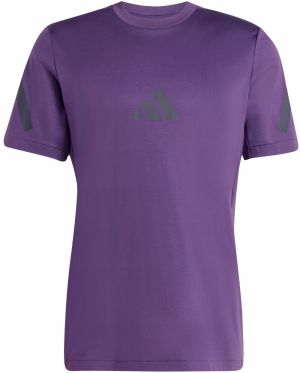 ADIDAS SPORTSWEAR Funkčné tričko 'Z.N.E.'  tmavofialová / čierna