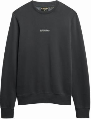 Superdry Mikina  svetlozelená / čierna