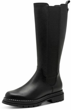 Tamaris Čižmy  čierna