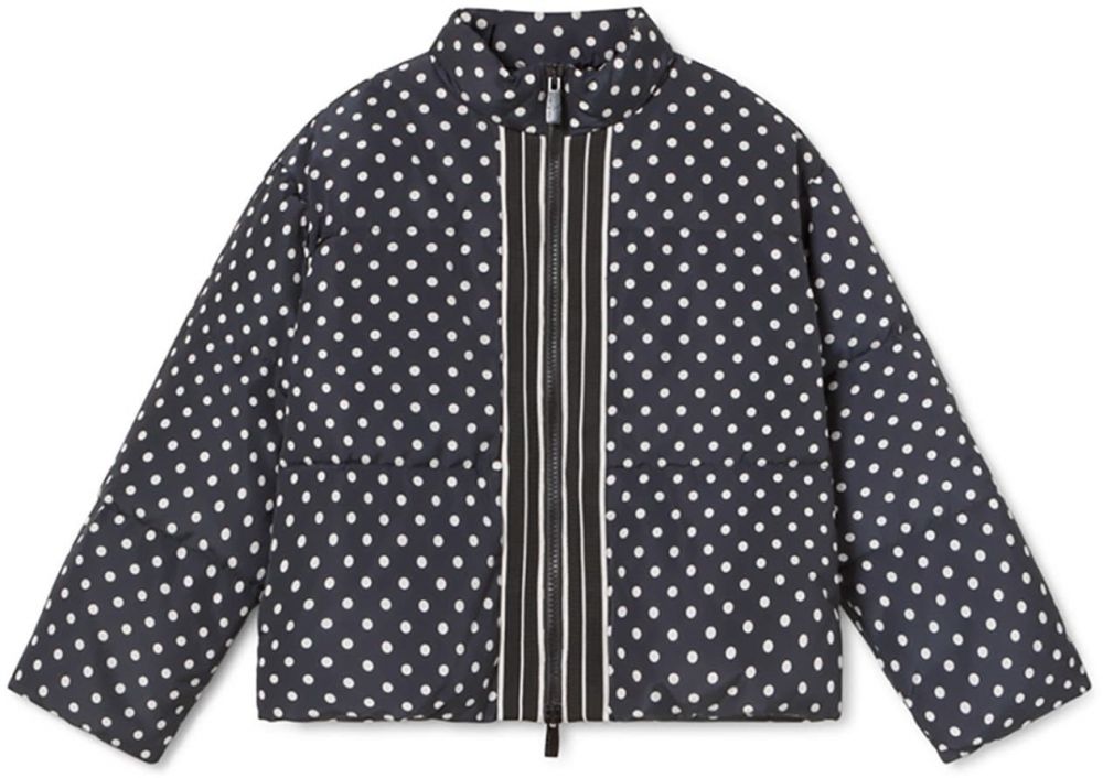 Lola Casademunt Zimná bunda  čierna / biela