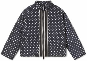 Lola Casademunt Zimná bunda  čierna / biela