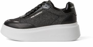 Karl Lagerfeld Nízke tenisky  čierna