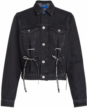 KARL LAGERFELD JEANS Prechodná bunda  čierna