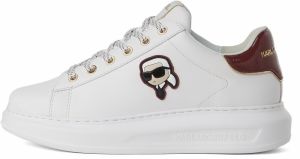 Karl Lagerfeld Nízke tenisky  hnedá / biela