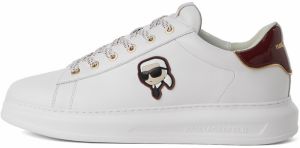 Karl Lagerfeld Nízke tenisky  hnedá / čierna / biela