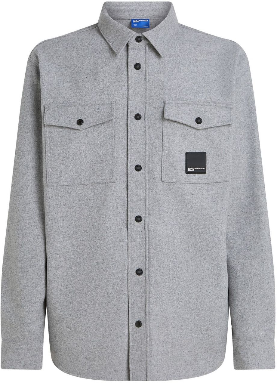 KARL LAGERFELD JEANS Košeľa  sivá