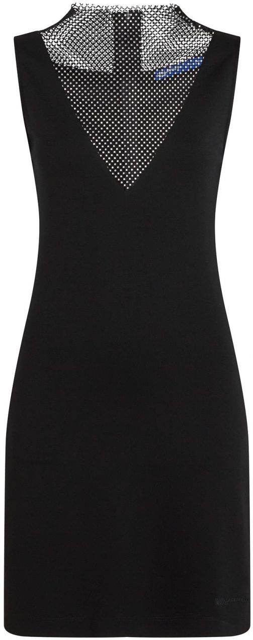 KARL LAGERFELD JEANS Kokteilové šaty  čierna