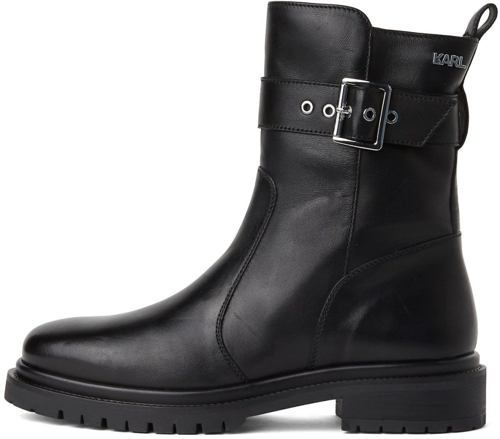 Karl Lagerfeld Členkové čižmy 'Binky'  čierna