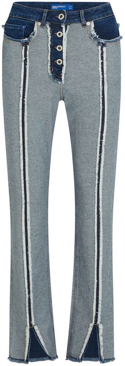 KARL LAGERFELD JEANS Džínsy  svetlomodrá / tmavomodrá