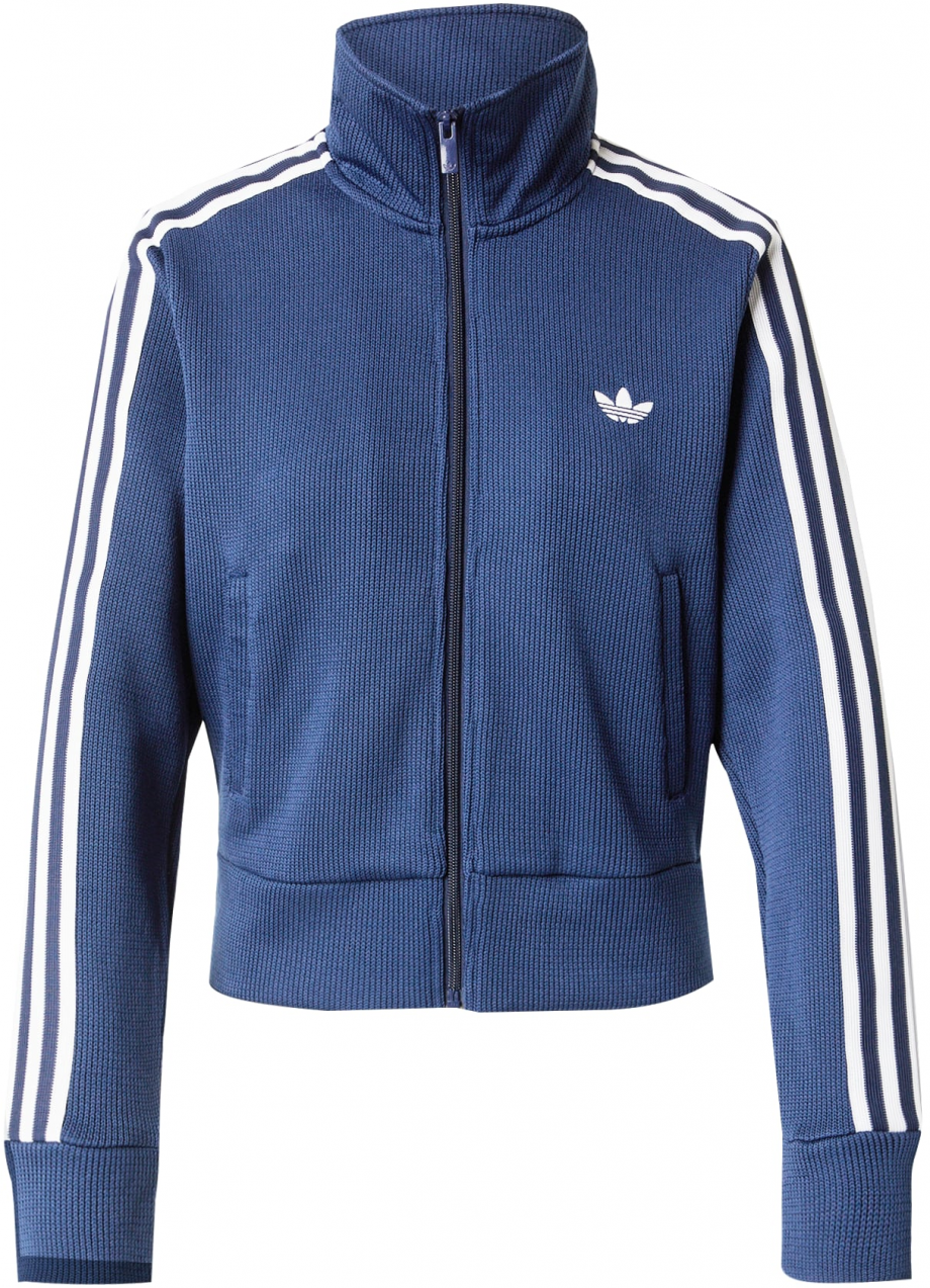 ADIDAS ORIGINALS Prechodná bunda 'Firebird'  námornícka modrá / biela