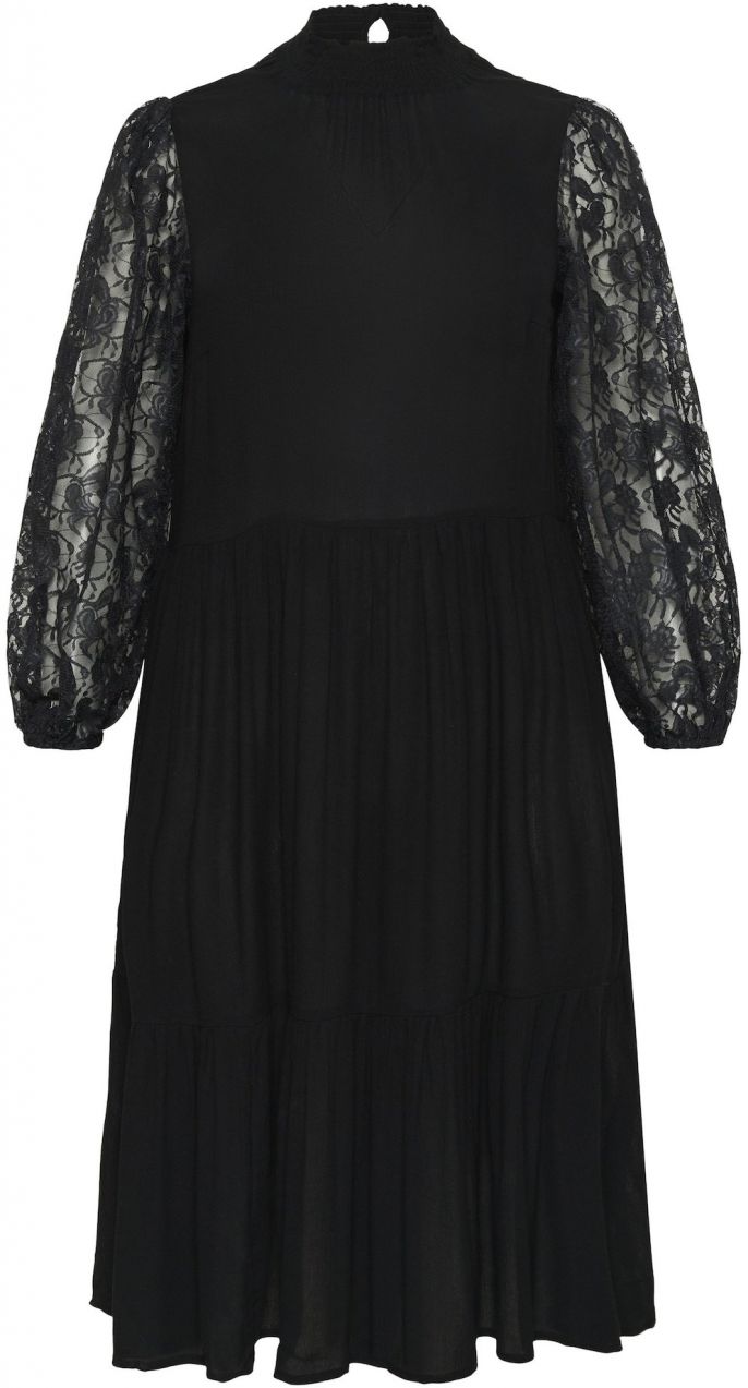 KAFFE CURVE Šaty 'Stina'  čierna