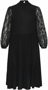 KAFFE CURVE Šaty 'Stina'  čierna