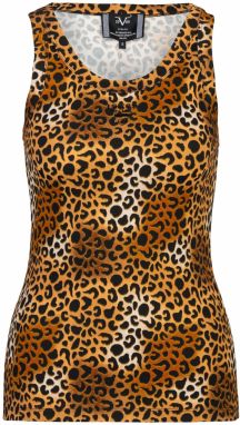 19V69 ITALIA Top 'Benice'  koňaková / svetlohnedá / čierna