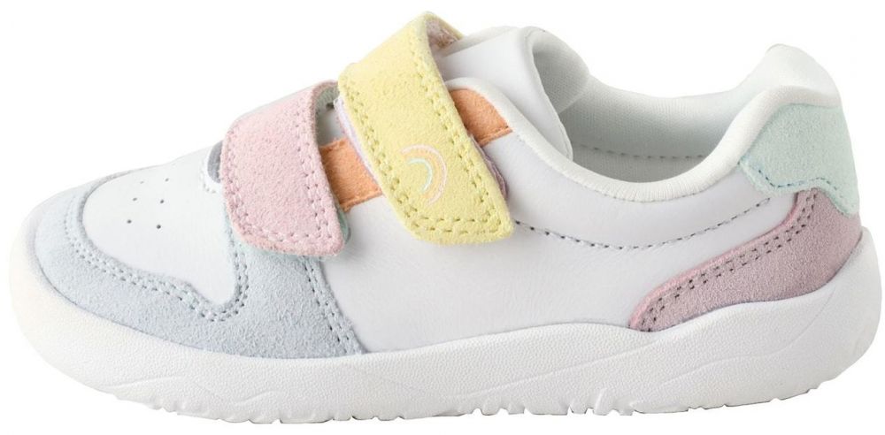 Next Tenisky  pastelovo modrá / pastelovo žltá / pastelovo ružová / biela