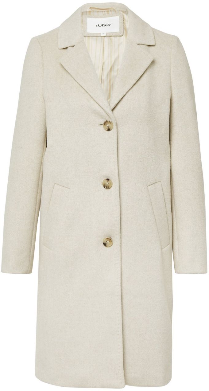 s.Oliver Prechodný kabát  svetlobéžová