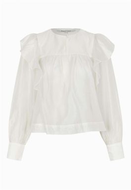 SECOND FEMALE Blúzka 'Dream Ruffle'  krémová