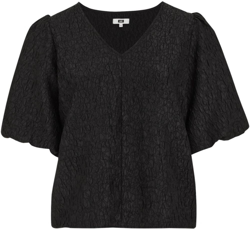 WE Fashion Blúzka  čierna