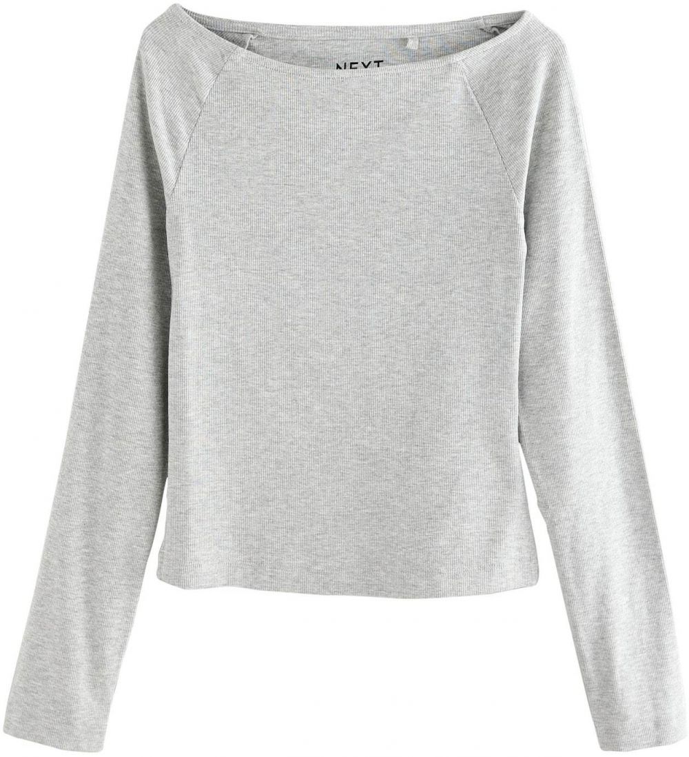 Next Tričko  sivá melírovaná