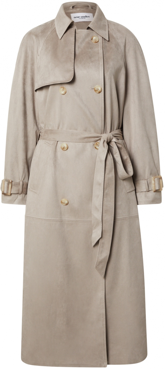 noar studios Prechodný kabát  tmavošedá