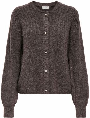JDY Kardigán 'JDYLUMI'  tmavohnedá