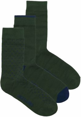 JACK & JONES Ponožky  námornícka modrá / jedľová