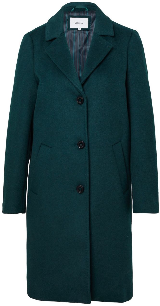 s.Oliver Prechodný kabát  smaragdová