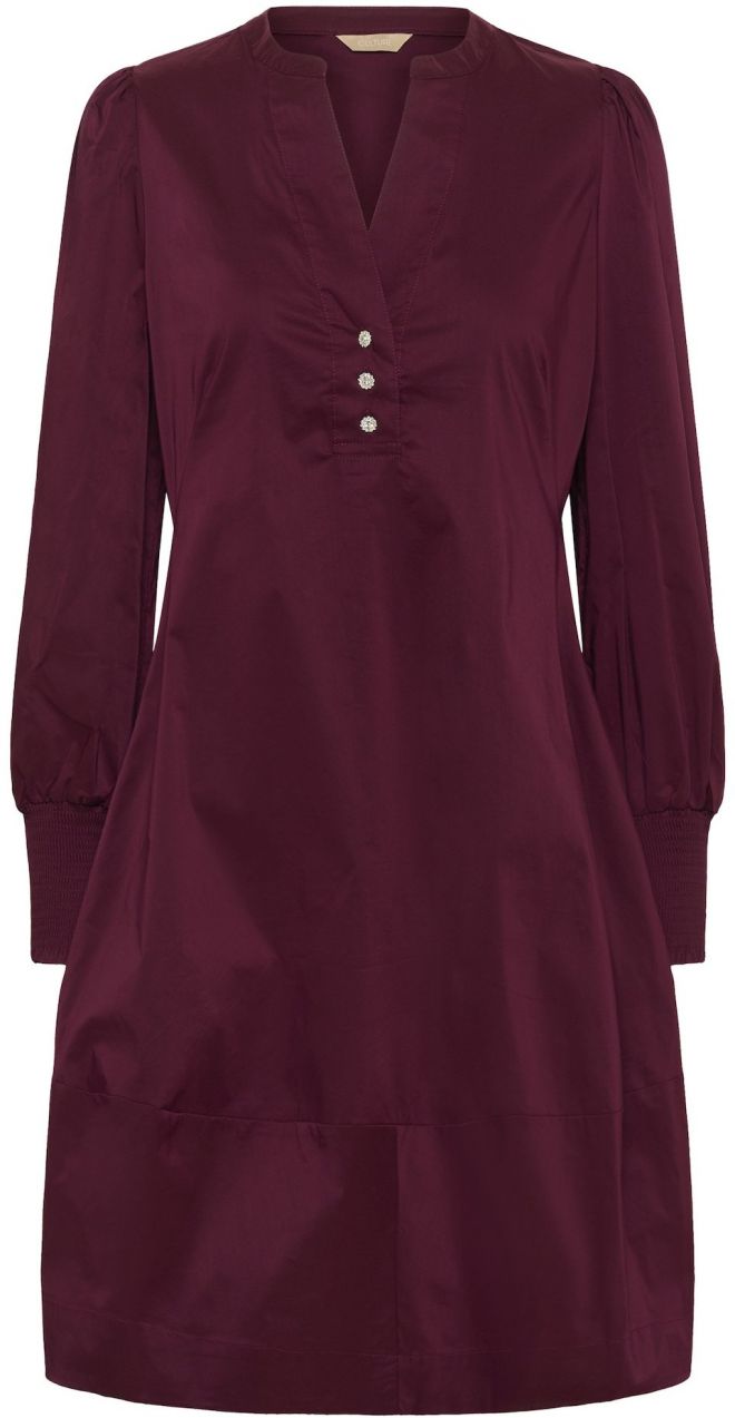 CULTURE Šaty 'CULoretta'  bordová