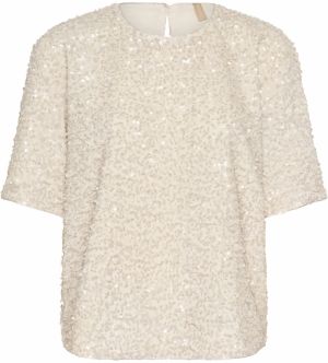 CULTURE Blúzka 'CUNali'  prírodná biela