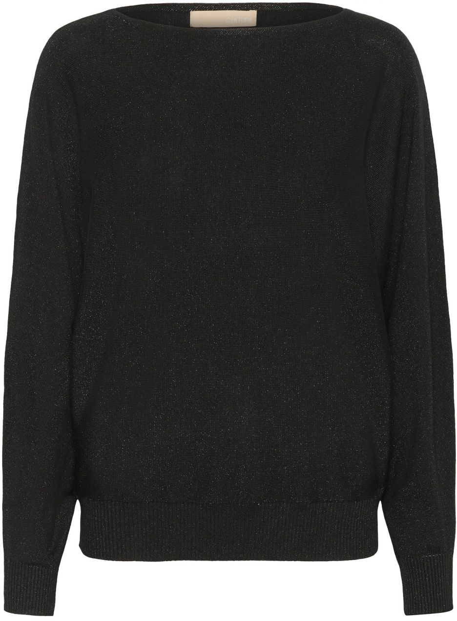 CULTURE Sveter 'Fay'  čierna