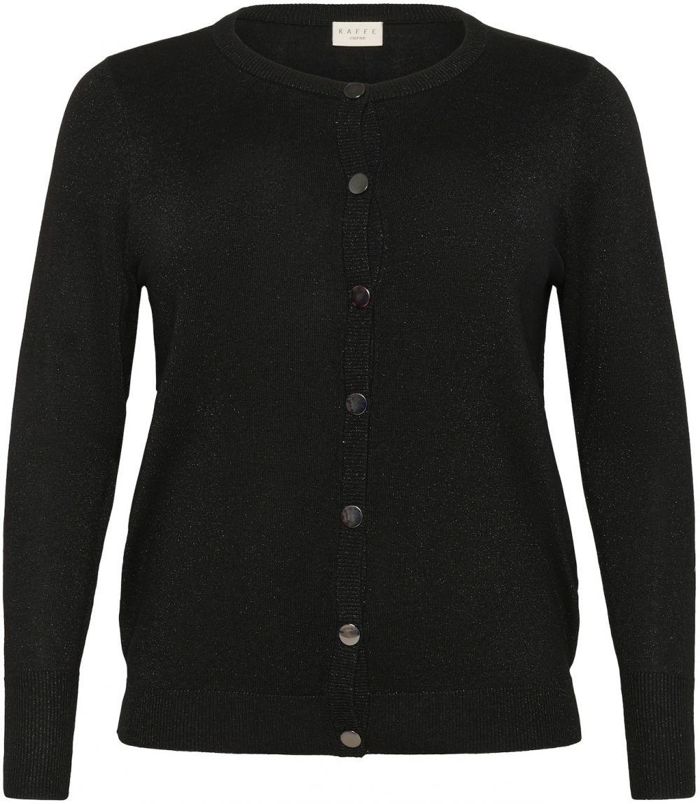 KAFFE CURVE Kardigán 'Regitta'  čierna