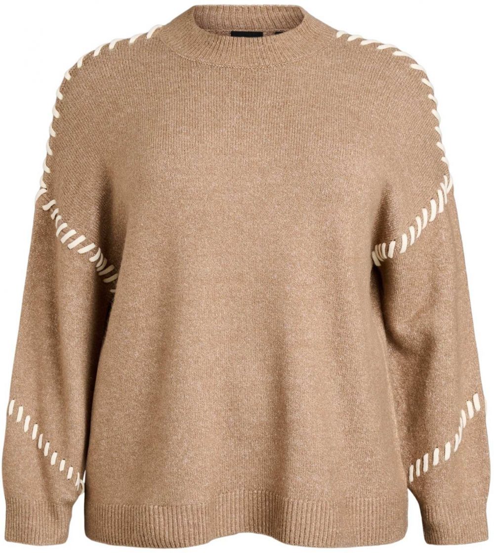 Zizzi Sveter 'Lea'  kapučíno