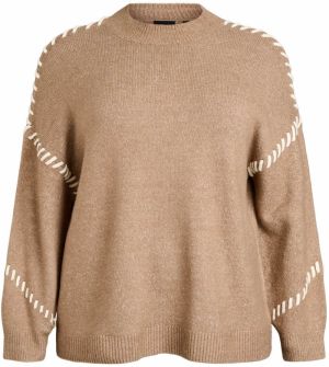 Zizzi Sveter 'Lea'  kapučíno