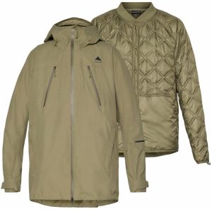 BURTON Outdoorová bunda  kaki