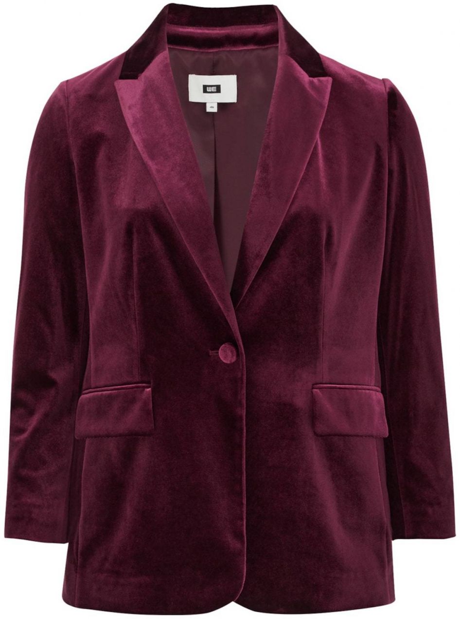 WE Fashion Blejzer  baklažánová