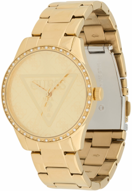 GUESS Analógové hodinky 'Roxy'  zlatá