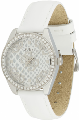 GUESS Analógové hodinky 'Boa'  biela