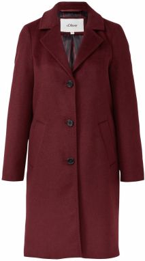 s.Oliver Prechodný kabát  bordová