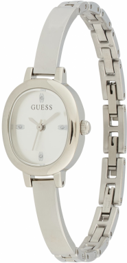 GUESS Analógové hodinky 'PENELOPE'  strieborná