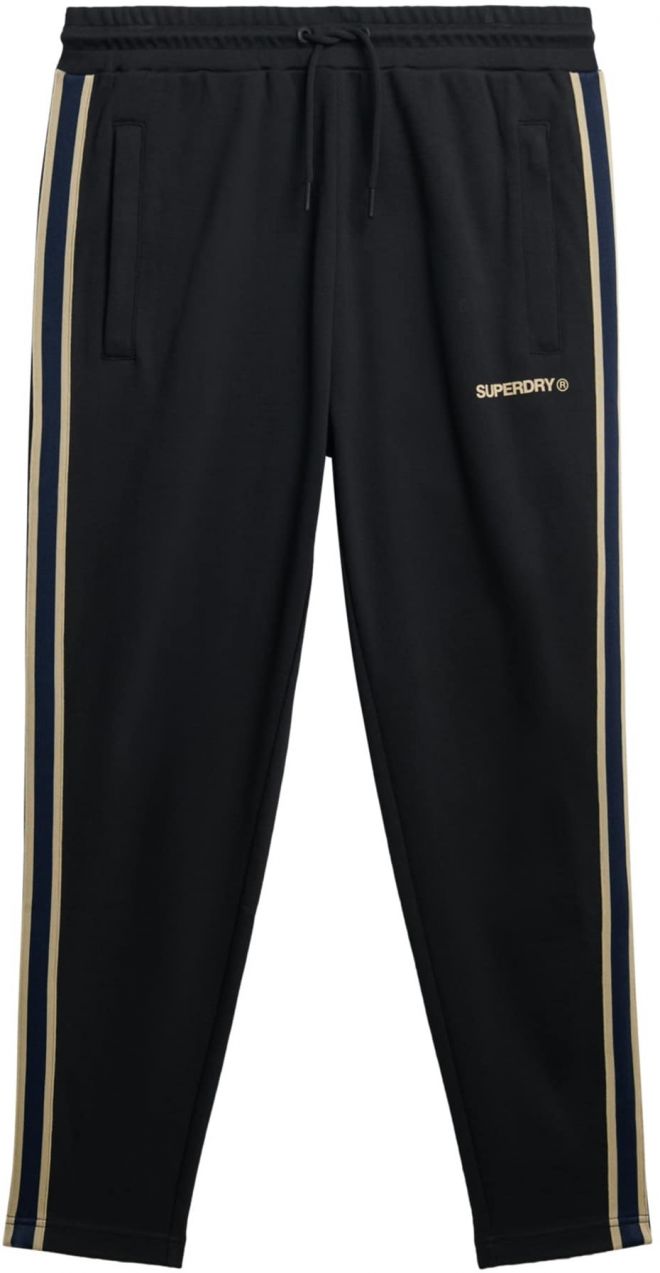 Superdry Nohavice 'Tech Cult'  béžová / tmavomodrá / čierna
