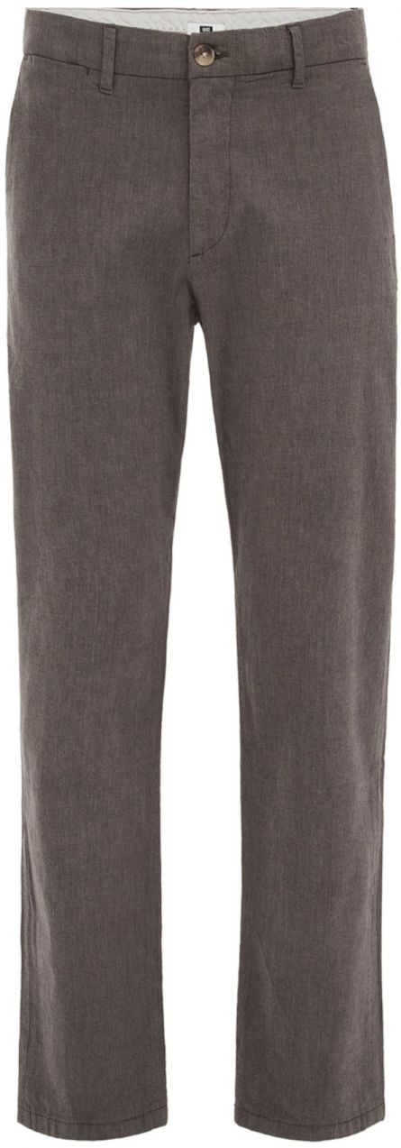 WE Fashion Nohavice  hnedá