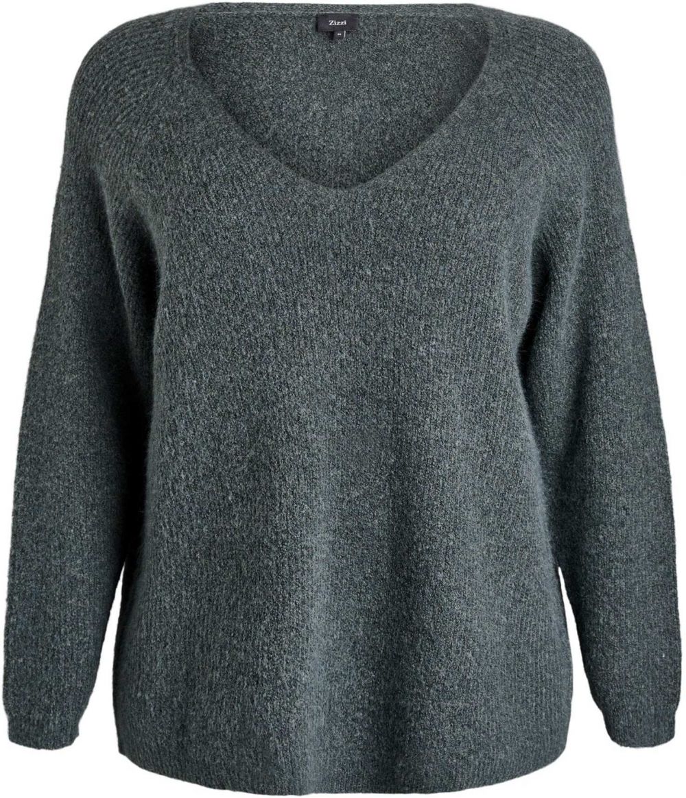 Zizzi Sveter 'Cavilma'  jedľová
