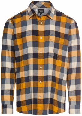 CAMEL ACTIVE Košeľa  tmavomodrá / žltá / biela