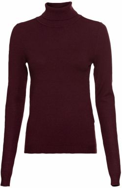 Vero Moda Tall Sveter 'VMHAPPINESS'  vínovo červená