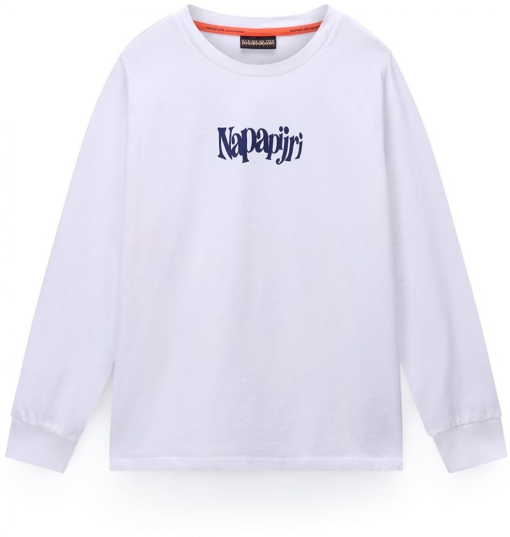 NAPAPIJRI Tričko 'Fiemme'  námornícka modrá / žltá / biela