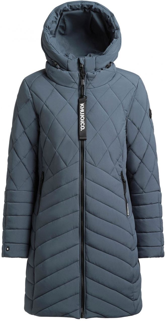 khujo Zimný kabát ' IVANA '  petrolejová